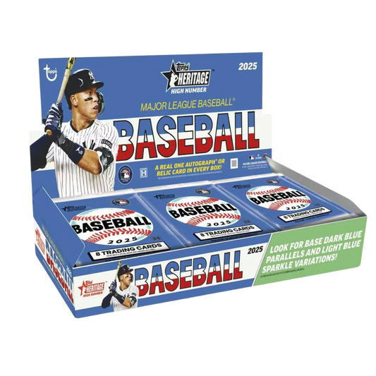 2025 Topps Heritage High Number Baseball - Hobby Box
