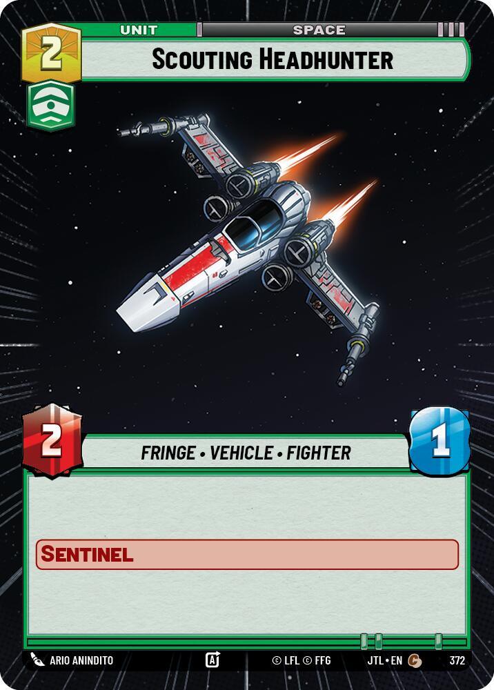 Scouting Headhunter (Hyperspace) (372) [Jump to Lightspeed]