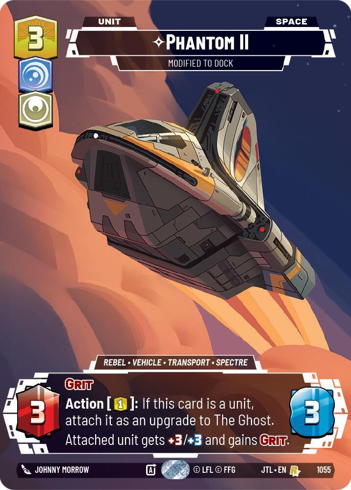 Phantom II - Modified to Dock (Prestige Foil) (1055) [Jump to Lightspeed]