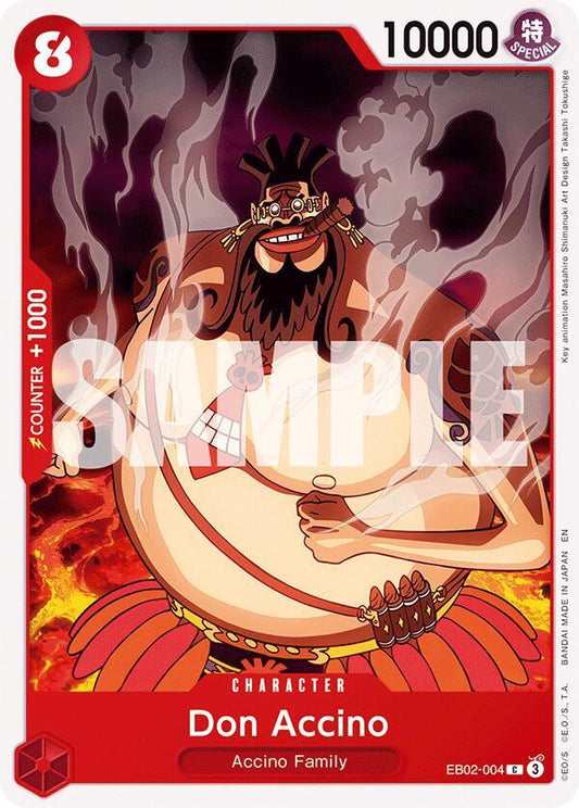 One Piece EB02 Anime 25th Collection - 004 - DON ACCINO