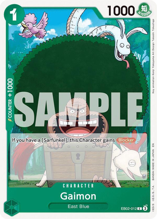 One Piece EB02 Anime 25th Collection - 012 - GAIMON