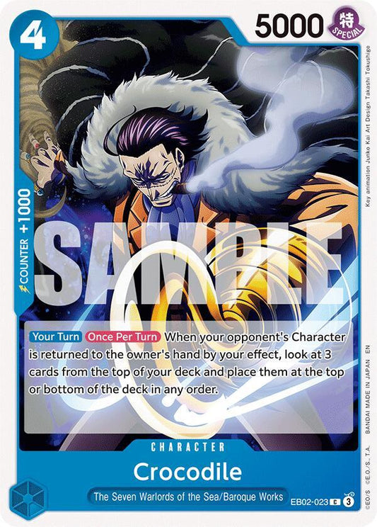 One Piece EB02 Anime 25th Collection - 023 - CROCODILE