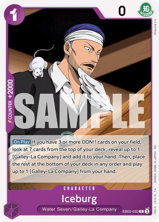 One Piece EB02 Anime 25th Collection - 032 - ICEBURG