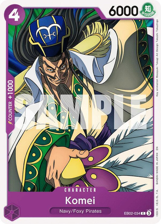 One Piece EB02 Anime 25th Collection - 034 - KOMEI