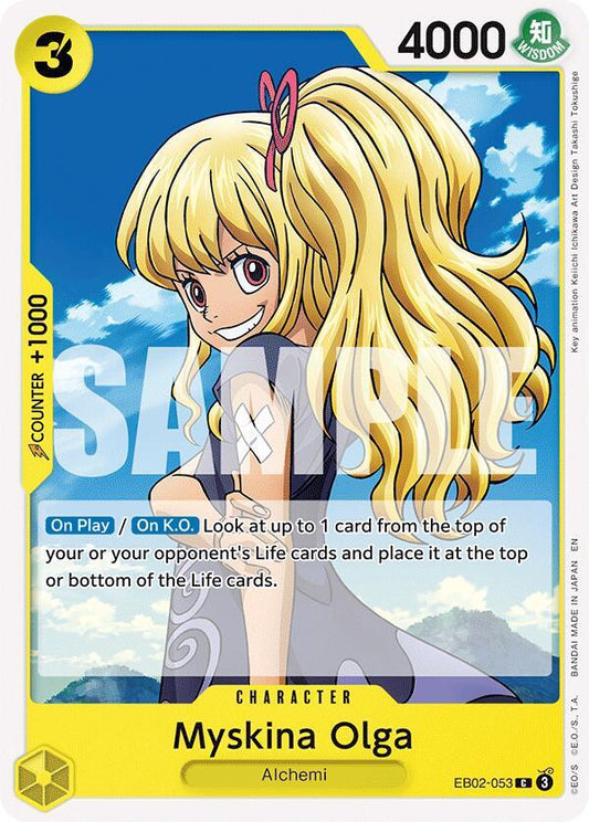 One Piece EB02 Anime 25th Collection - 053 - MYSKINA OLGA
