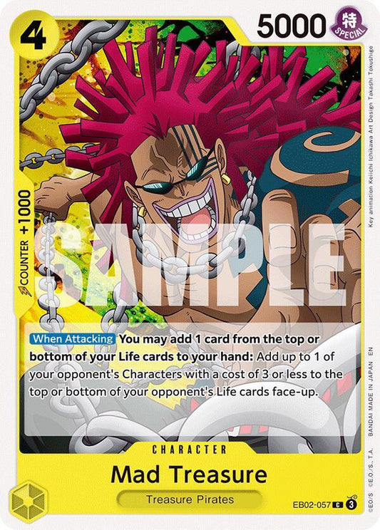 One Piece EB02 Anime 25th Collection - 057 - MAD TREASURE