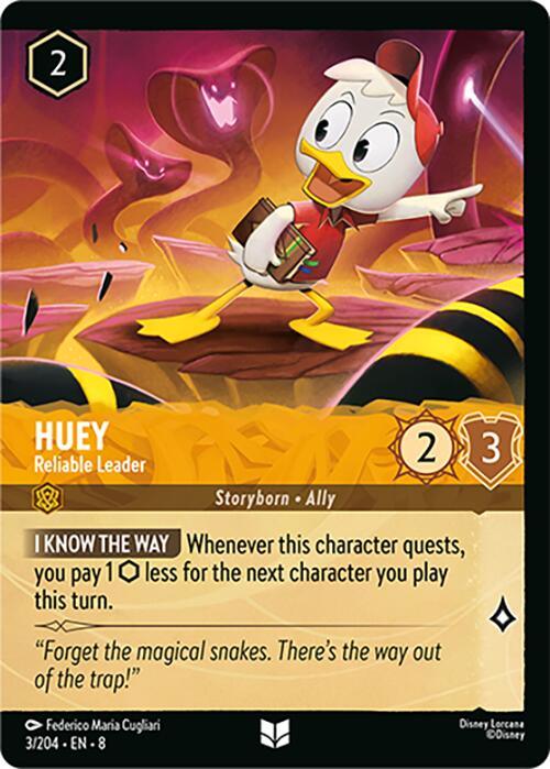 Huey - Reliable Leader (3/204) [Reign of Jafar]