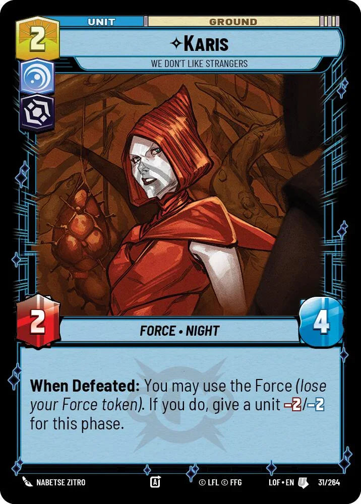 Karis - We Don't Like Strangers (31/264) (31/264) [Legends of the Force]