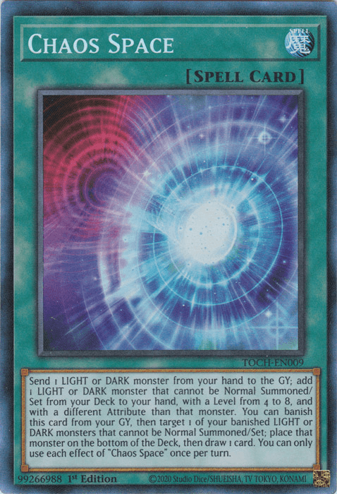 Chaos Space [TOCH-EN009] Collector's Rare