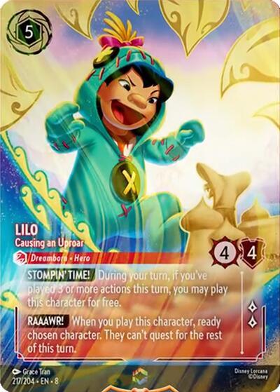 Lilo - Causing an Uproar (Enchanted) (217/204) [Reign of Jafar]
