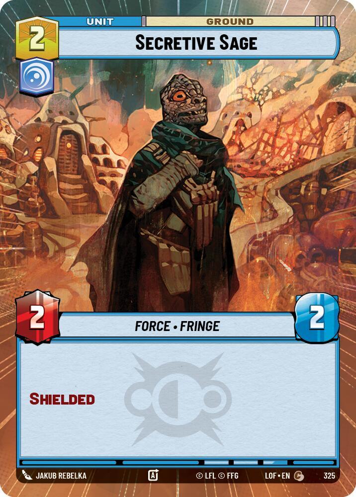 Secretive Sage (325) (Hyperspace) (325) [Legends of the Force]