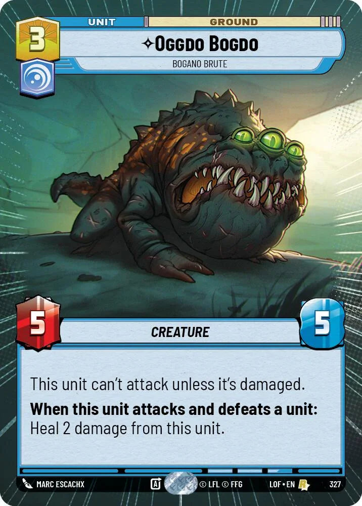 Oggdo Bogdo (327) - Bogano Brute (Hyperspace) (327) [Legends of the Force]