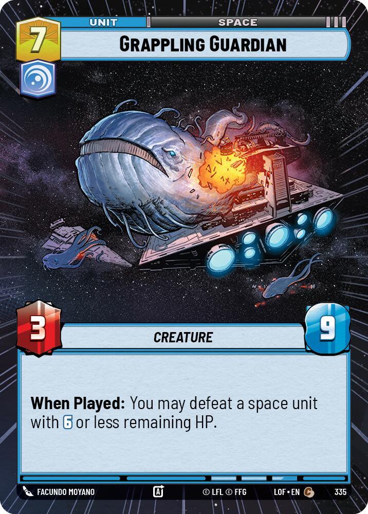 Grappling Guardian (335) (Hyperspace) (335) [Legends of the Force]