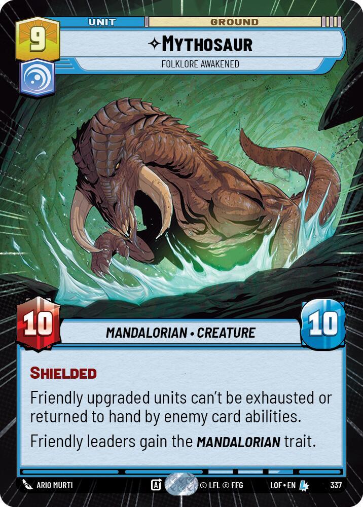 Mythosaur (337) - Folklore Awakened (Hyperspace) (337) [Legends of the Force]