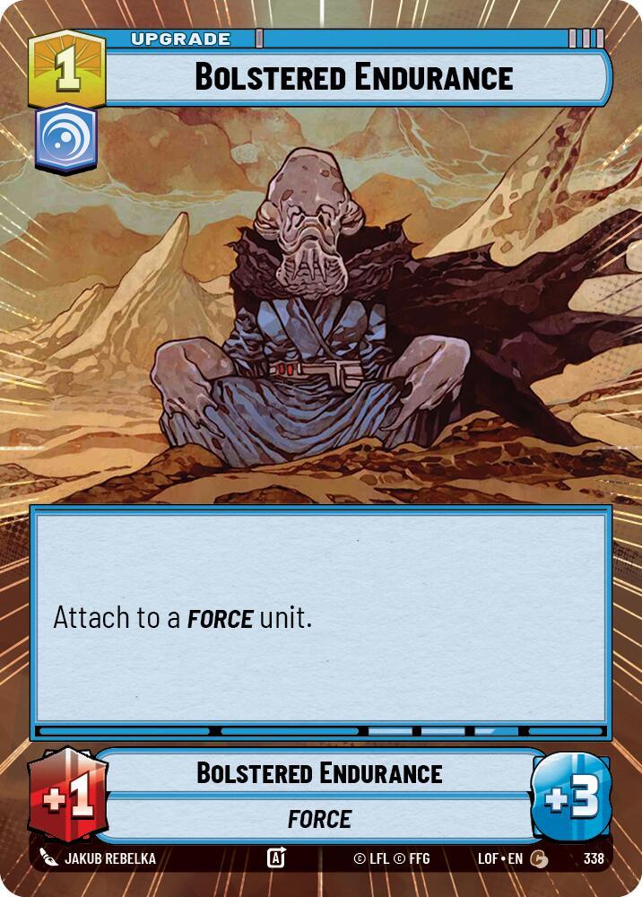 Bolstered Endurance (338) (Hyperspace) (338) [Legends of the Force]