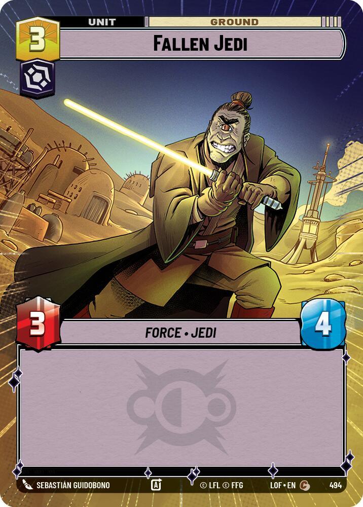 Fallen Jedi (494) (Hyperspace) (494) [Legends of the Force]