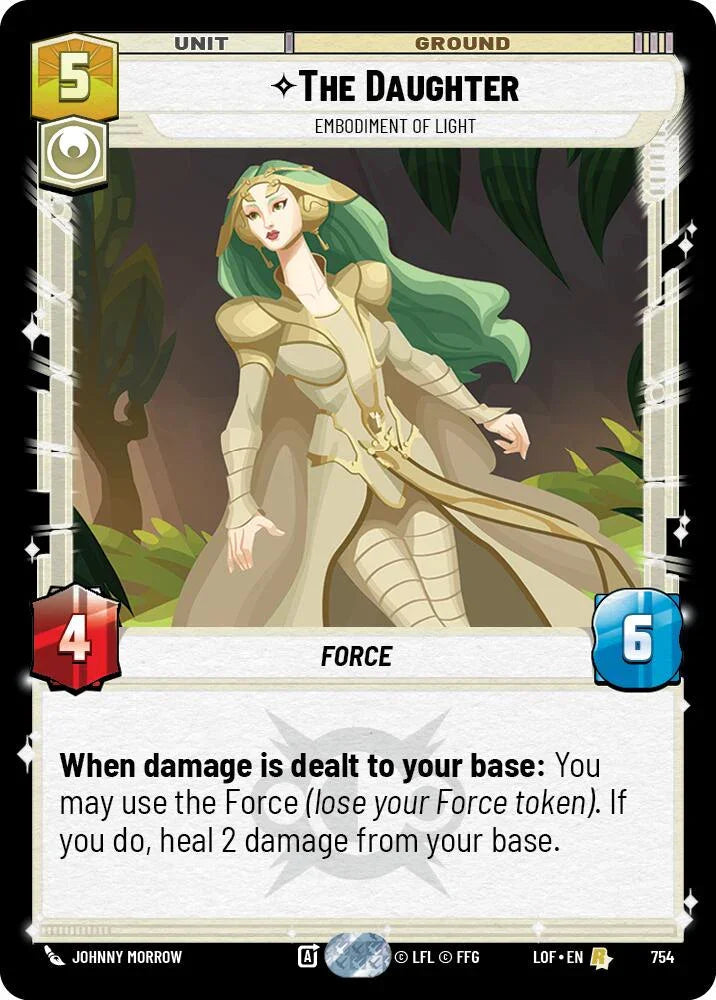 The Daughter (754) - Embodiment of Light (Foil) (754) [Legends of the Force]