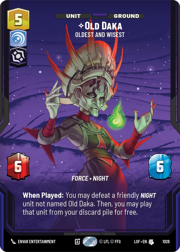 Old Daka (1026) - Oldest and Wisest (Prestige) (1026) [Legends of the Force]