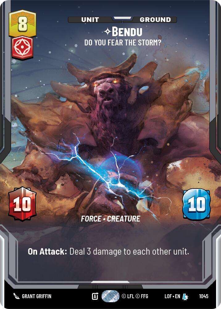 Bendu (1045) - Do You Fear the Storm? (Prestige) (1045) [Legends of the Force]