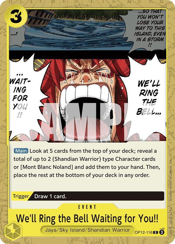 We'll Ring the Bell Waiting for You!! [Legacy of the Master]