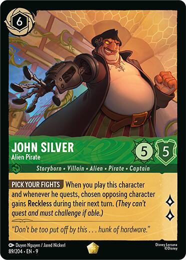 John Silver - Alien Pirate (89/204) [Fabled]