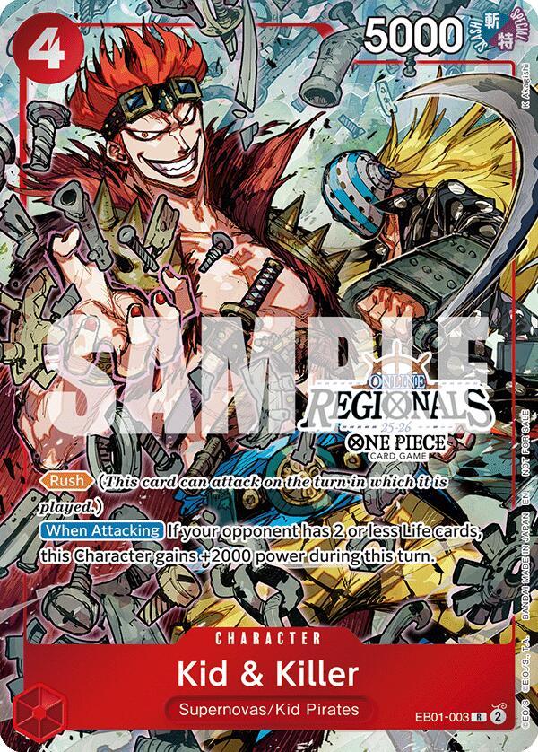 Kid & Killer (Online Regional Participation Pack 2025 Vol.2) [One Piece Promotion Cards]