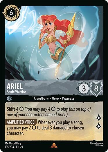 Ariel - Sonic Warrior (195/204) [Fabled]