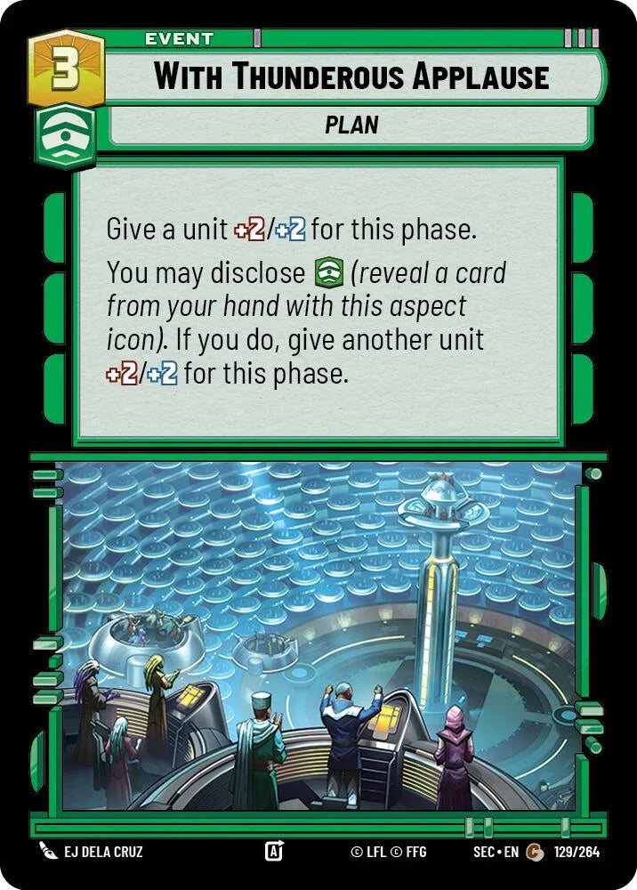 With Thunderous Applause (129/264) (129/264) [Secrets of Power]