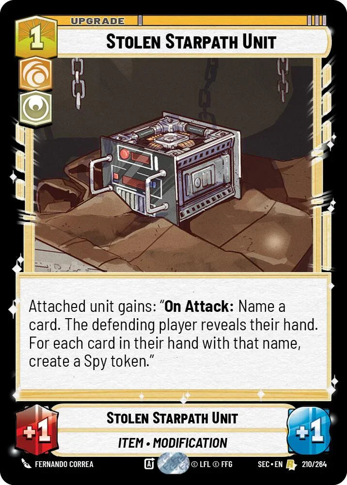 Stolen Starpath Unit (210/264) (210/264) [Secrets of Power]