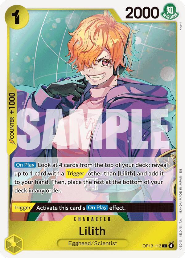 Lilith [Carrying On His Will]