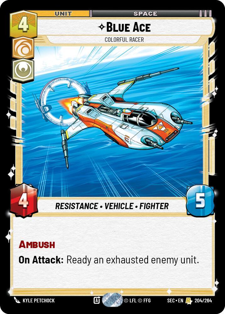 Blue Ace - Colorful Racer (204/264) (204/264) [Secrets of Power]