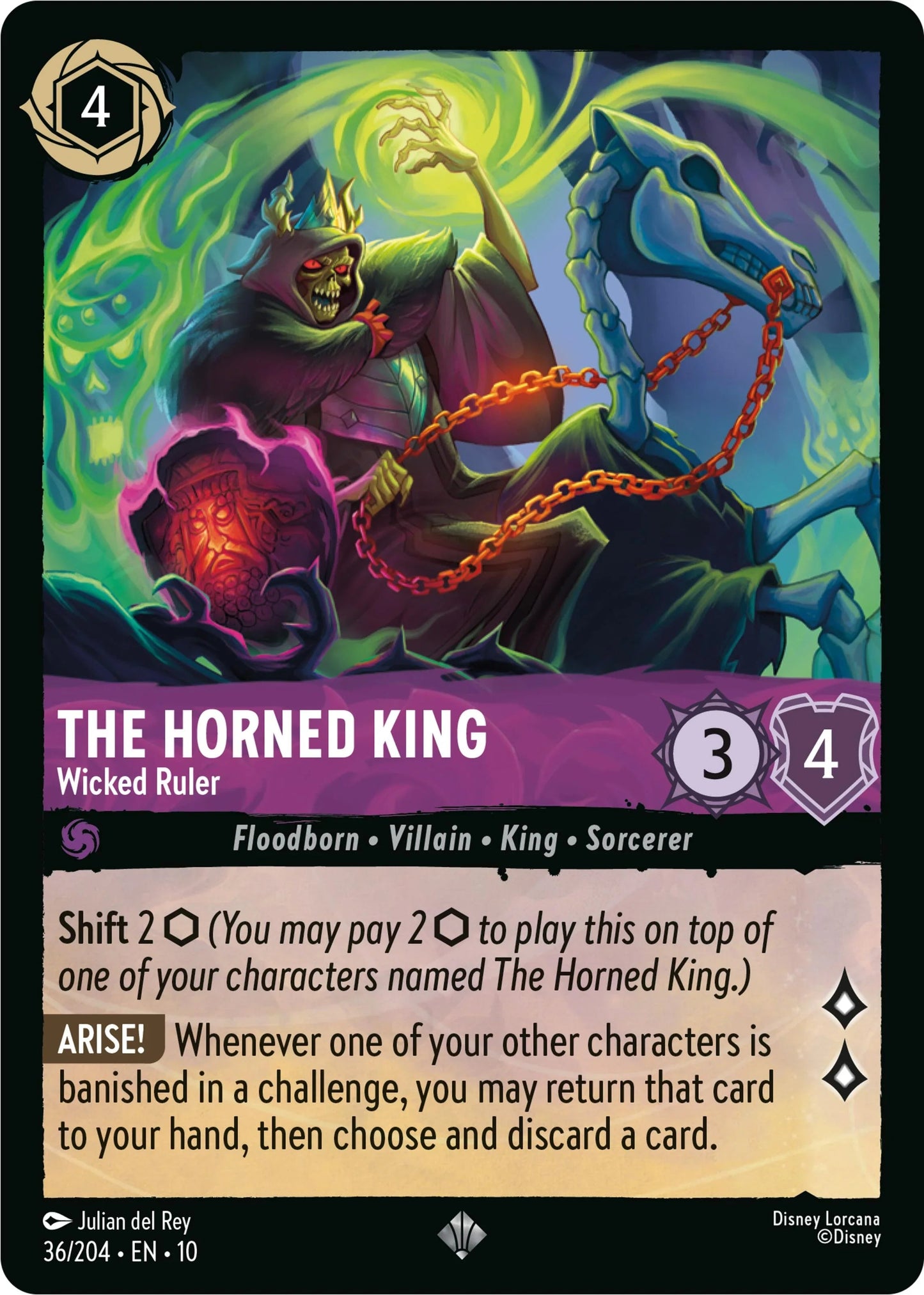 The Horned King - Wicked Ruler (36/204) [Whispers in the Well]