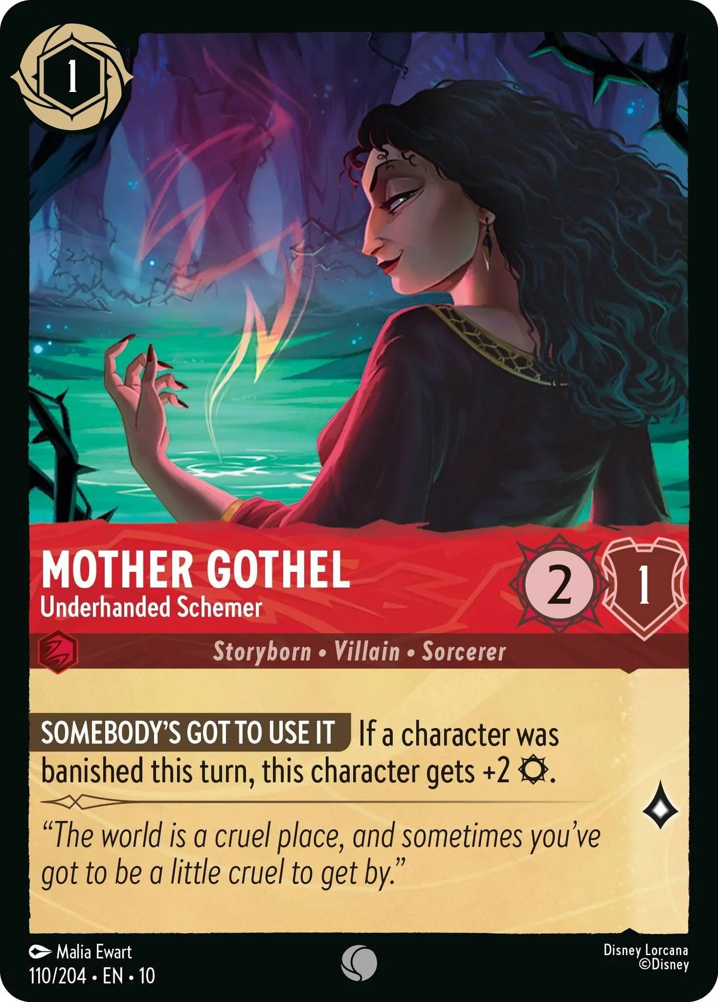 Mother Gothel - Underhanded Schemer (110/204) [Whispers in the Well]