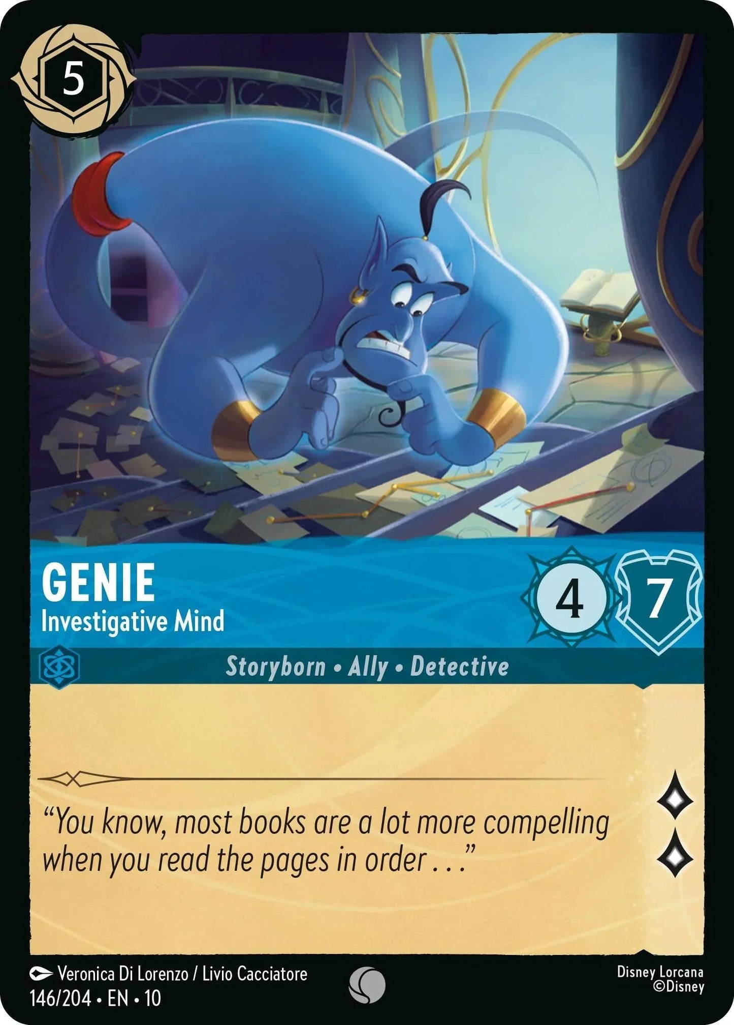 Genie - Investigative Mind (146/204) [Whispers in the Well]