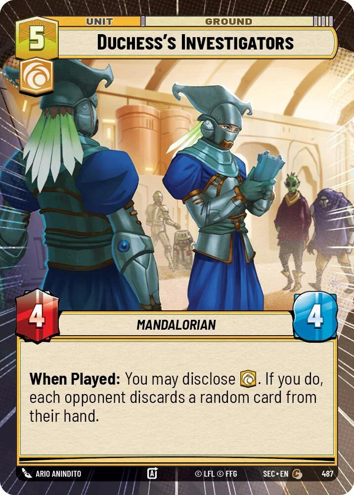 Duchess's Investigators (487) (Hyperspace) (487) [Secrets of Power]