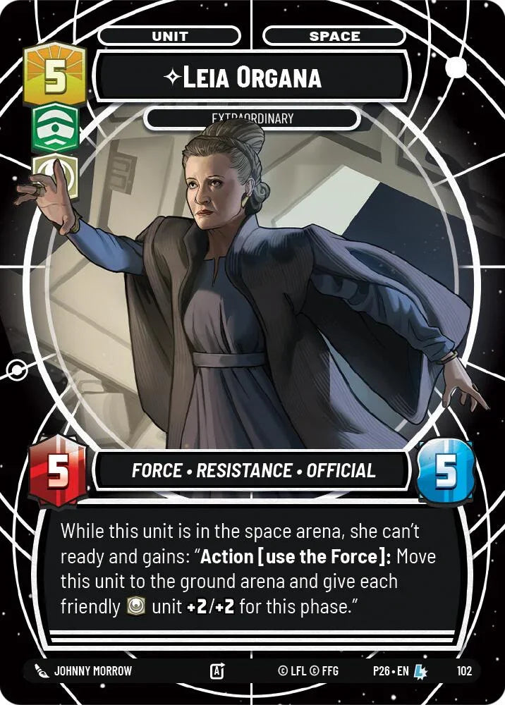 Leia Organa - Extraordinary (102) (102) [Sector and Regional Promos: Season 1]