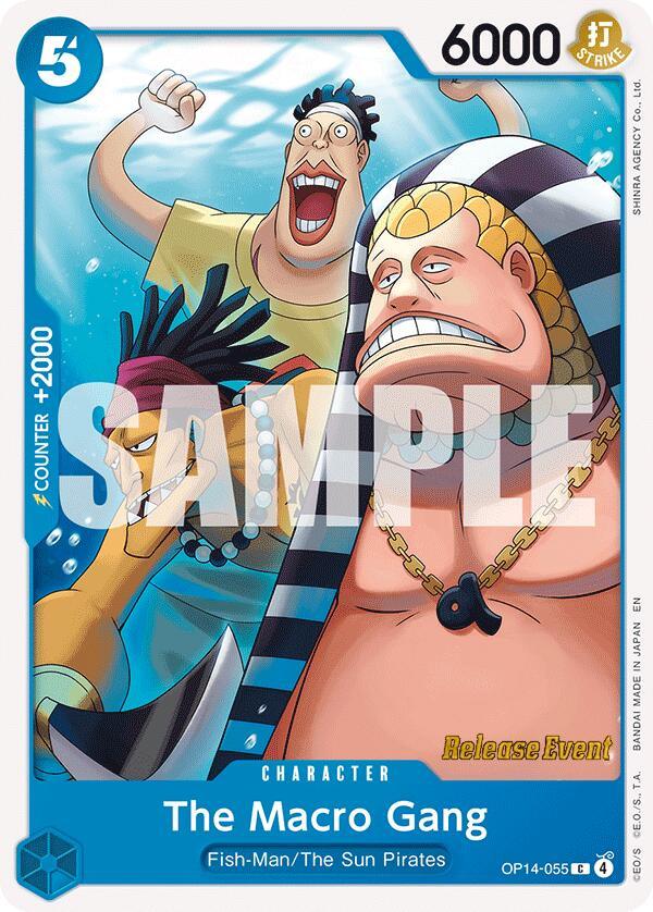 The Macro Gang [The Azure Sea's Seven Release Event Cards]
