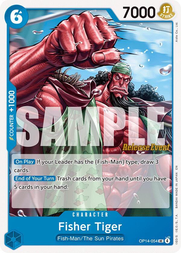 Fisher Tiger [The Azure Sea's Seven Release Event Cards]