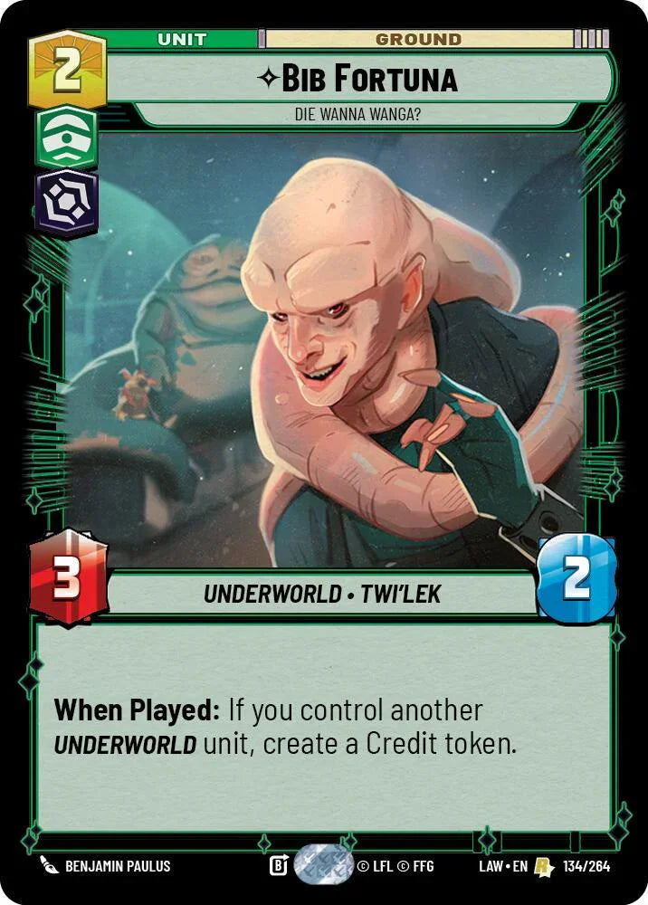 Bib Fortuna - Die Wanna Wanga? (134/264) (134/264) [A Lawless Time]