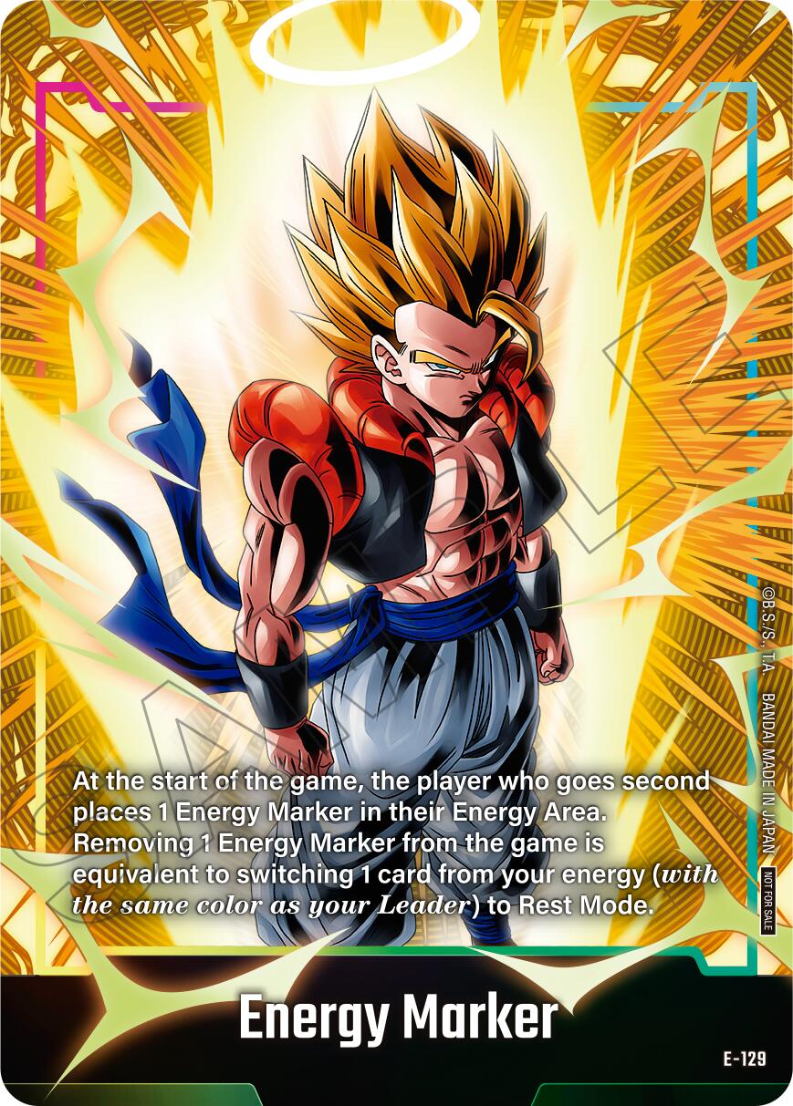 Energy Marker (E-129) [Fusion World Energy Markers]
