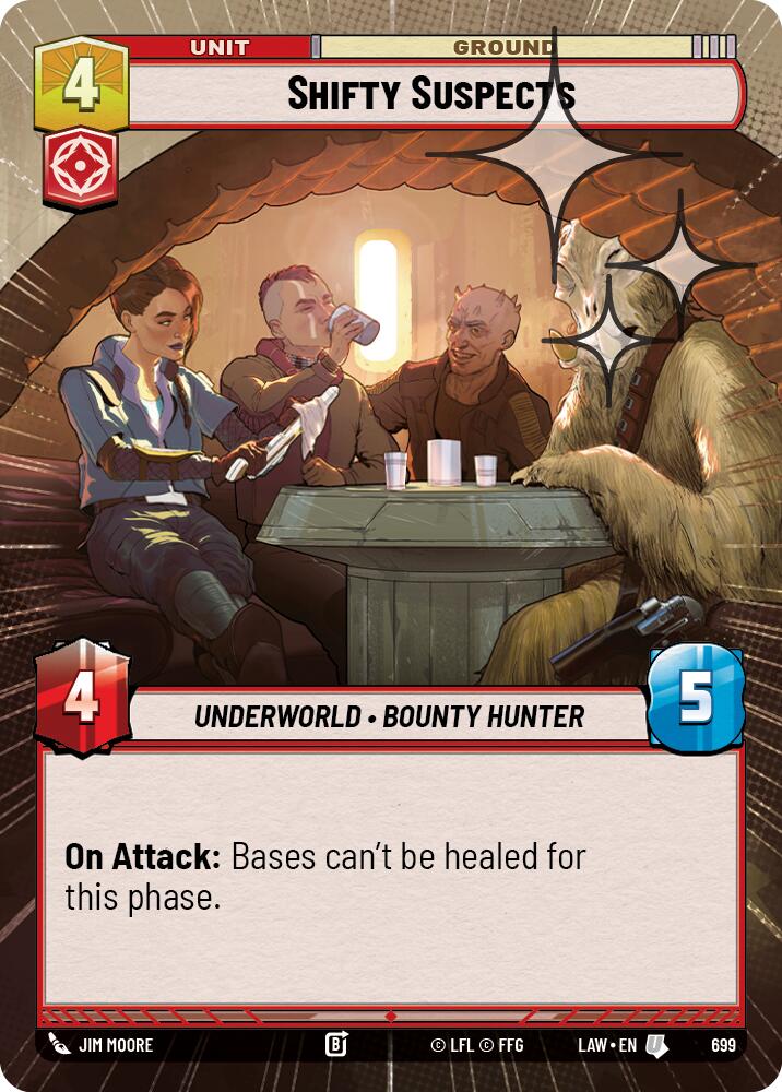 Shifty Suspects (461) (Hyperspace Foil) (461) [A Lawless Time]