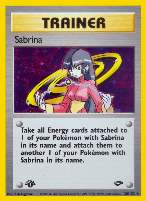 Sabrina (20/132) [Gym Challenge 1st Edition]
