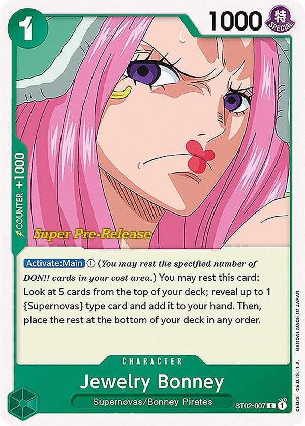 Jewelry Bonney [Super Pre-Release Starter Deck: Worst Generation]