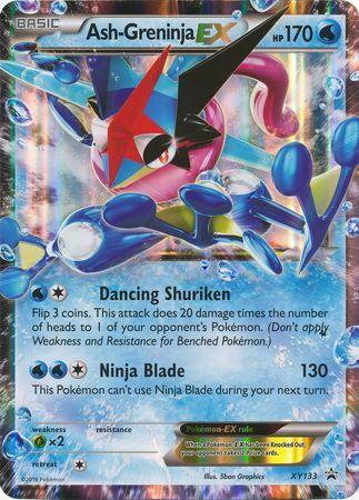 Ash-Greninja EX (XY133) (Jumbo Card) [XY: Black Star Promos]