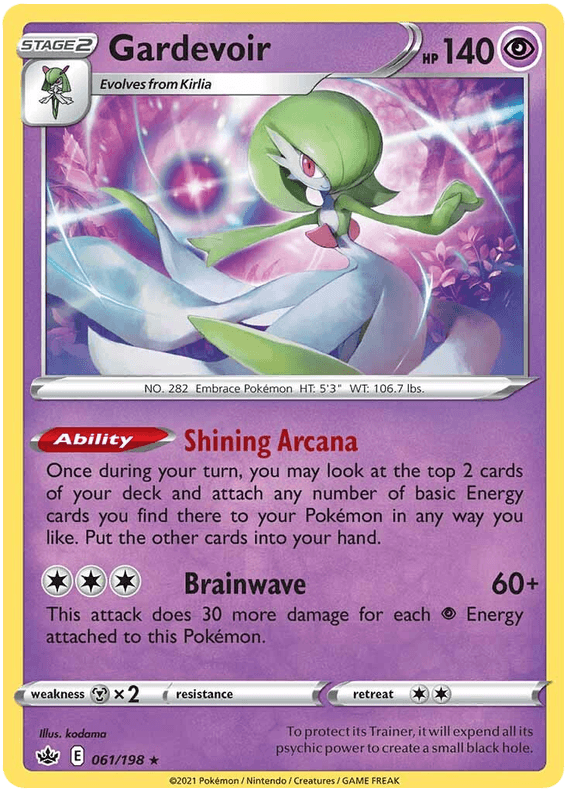 Gardevoir (061/198) (Theme Deck Exclusive) [Sword & Shield: Chilling Reign]