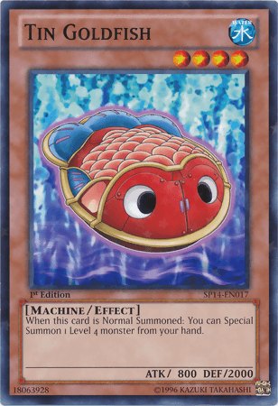 Tin Goldfish [SP14-EN017] Starfoil Rare