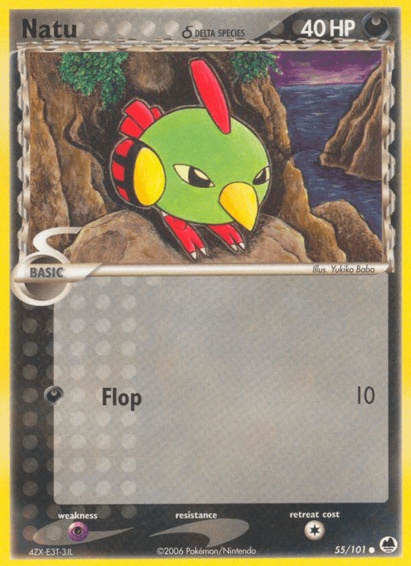 Natu (55/101) (Delta Species) [EX: Dragon Frontiers]
