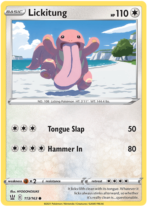 Lickitung (113/163) [Sword & Shield: Battle Styles]