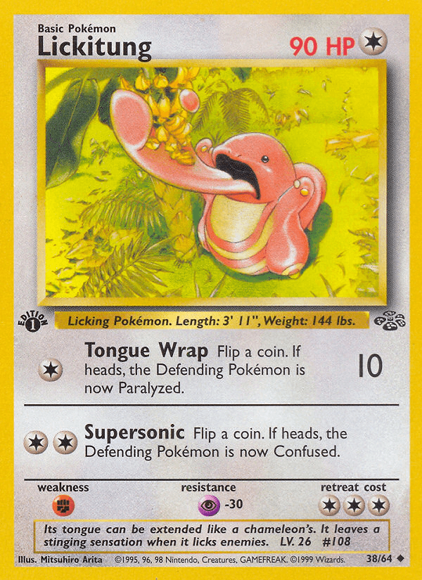 Lickitung (38/64) [Jungle 1st Edition]