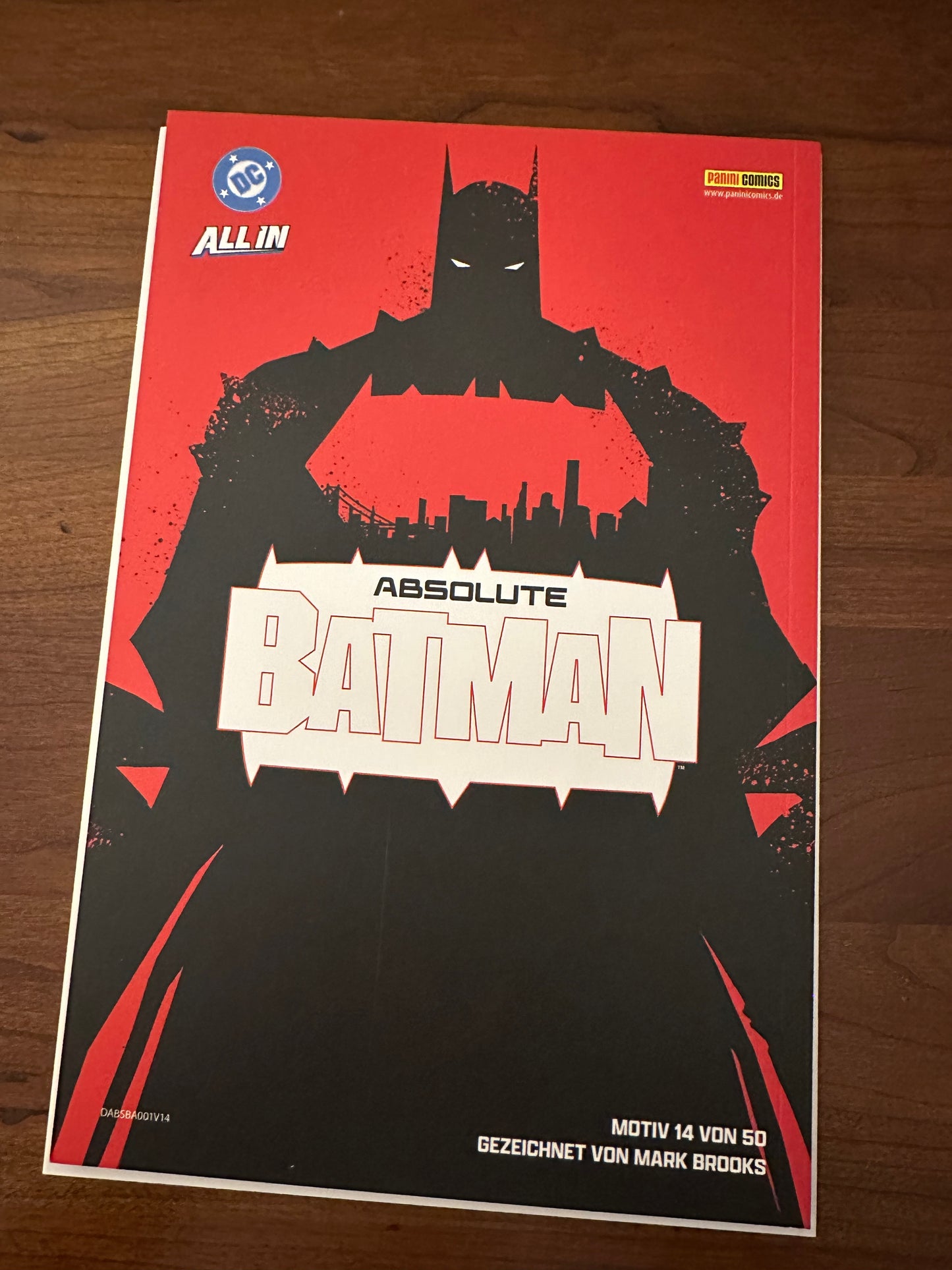 Absolute Batman #1 - Panini GERMAN Blind Bag - LTD to 150 (numbered) per variant cover